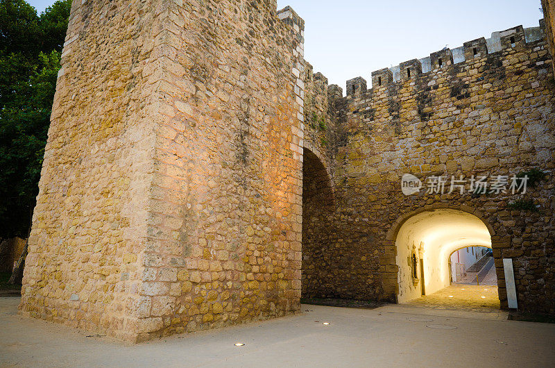 葡萄牙拉各斯古城的城墙