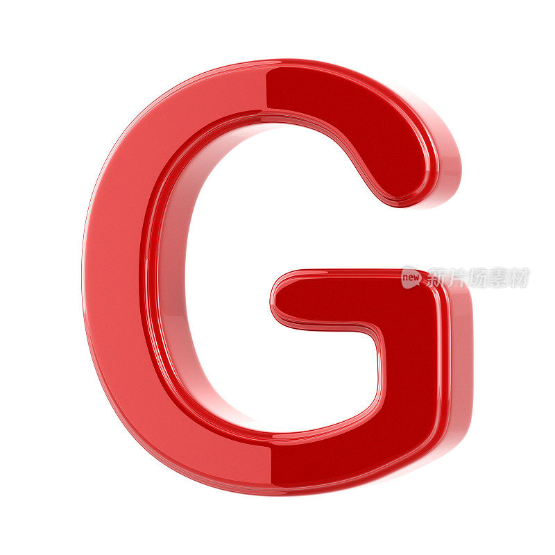 光滑的字母G