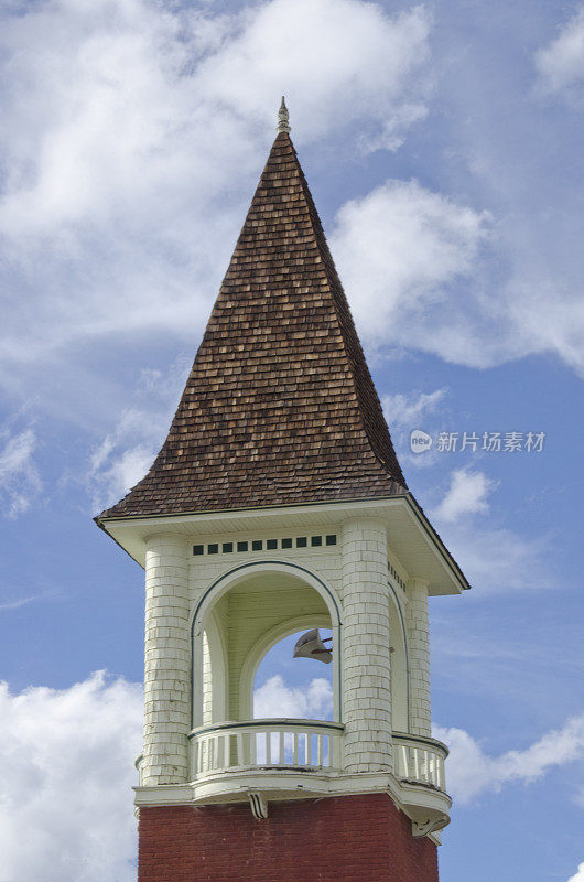科罗拉多州莱德维尔历史教堂钟楼