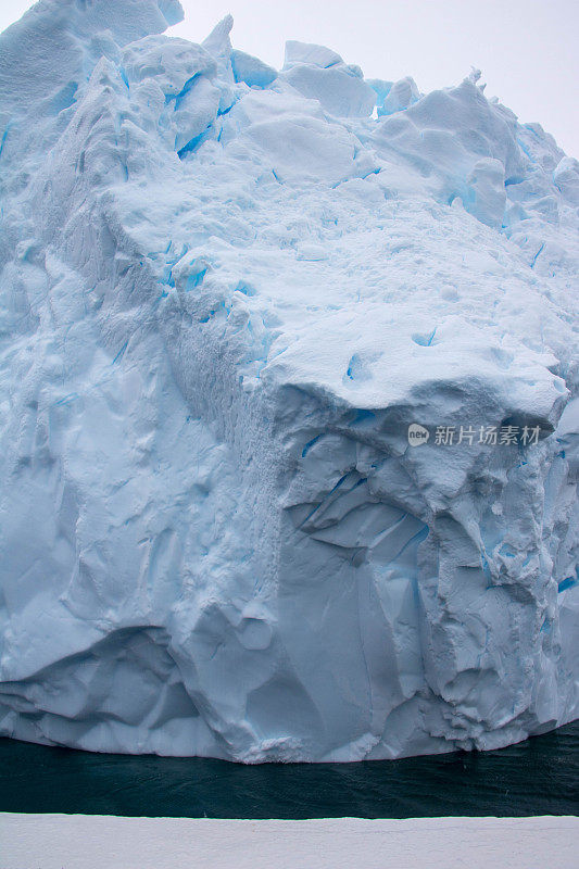 南极洲:勒梅尔海峡的冰山