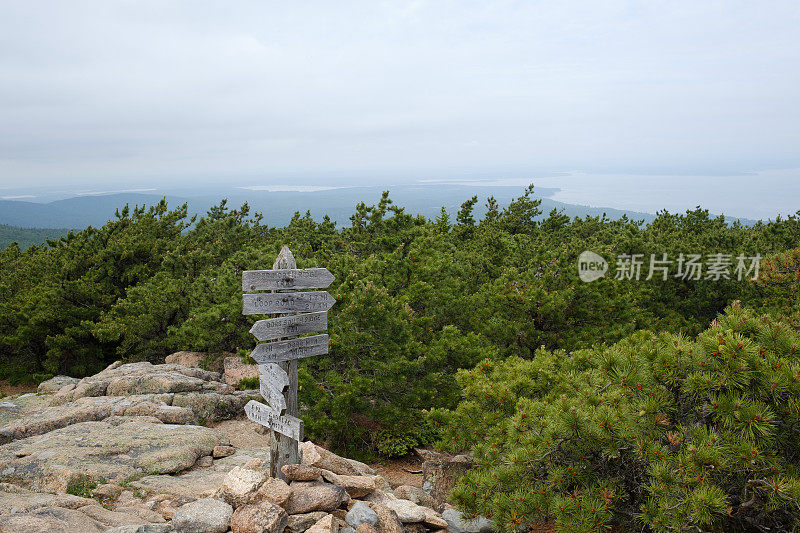 凯迪拉克山-阿卡迪亚国家公园-缅因州