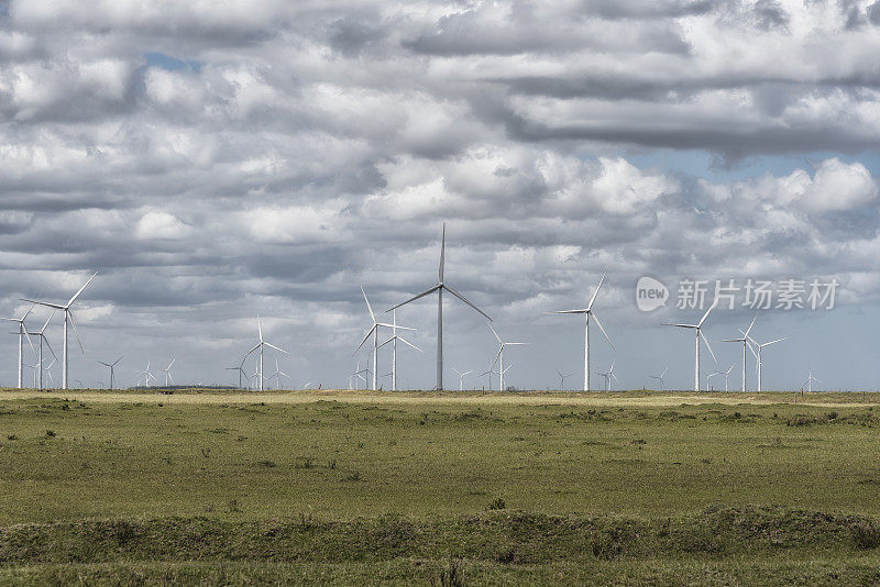 清洁能源-风力发电场