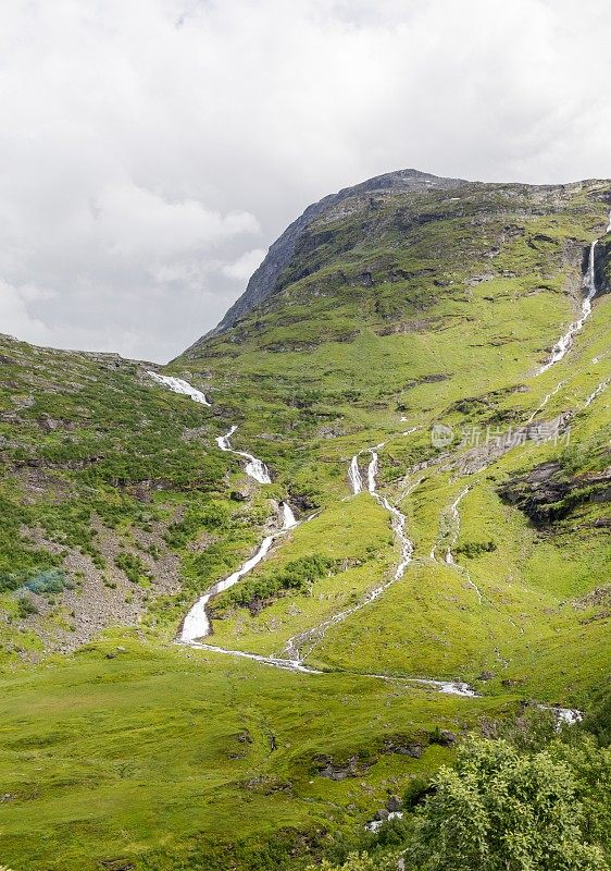 Geirangerfjord,挪威。