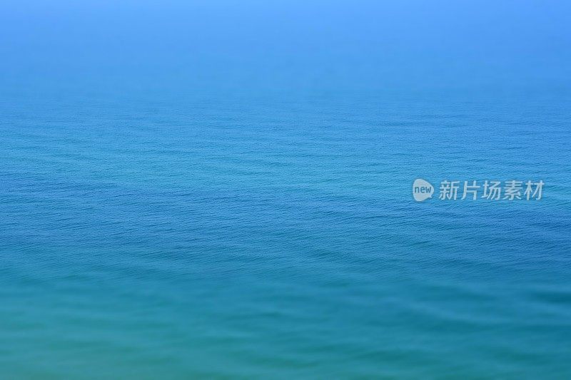 从海面上俯瞰