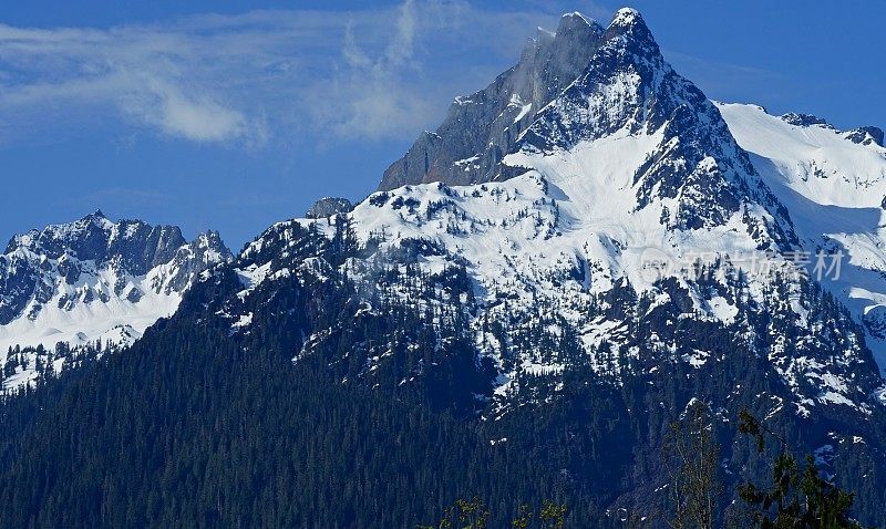 华盛顿的白马市山