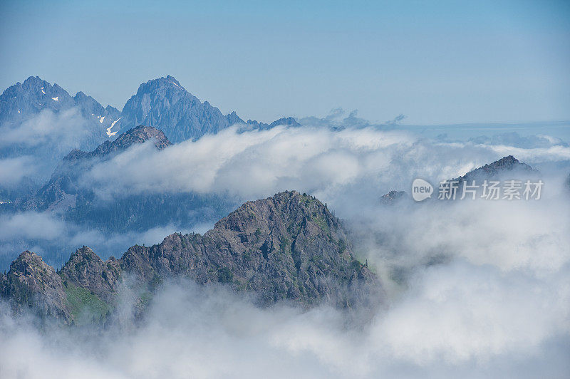 云海之上的奥林匹克山