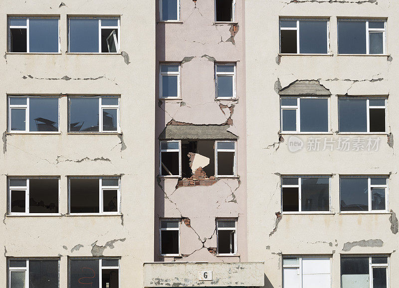 地震后建筑