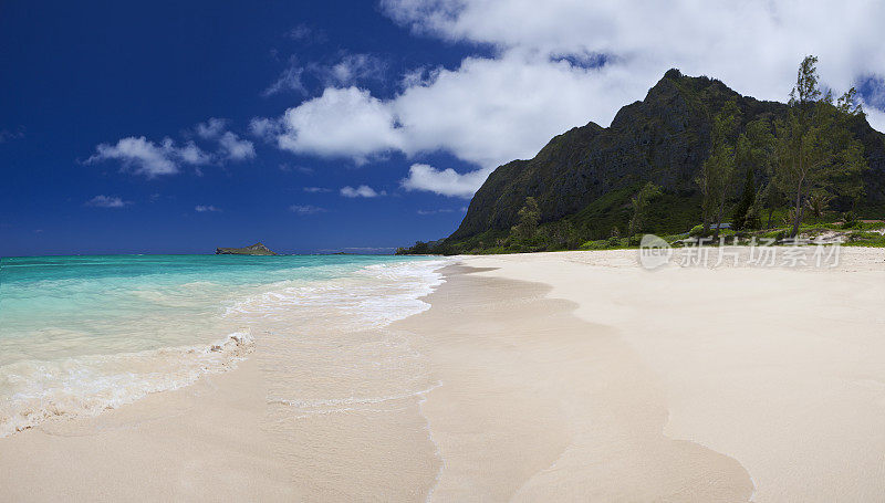 海滩全景