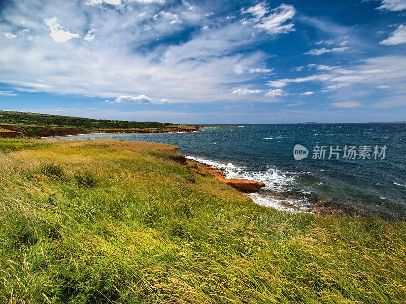 风景优美的亚得里亚海海岸