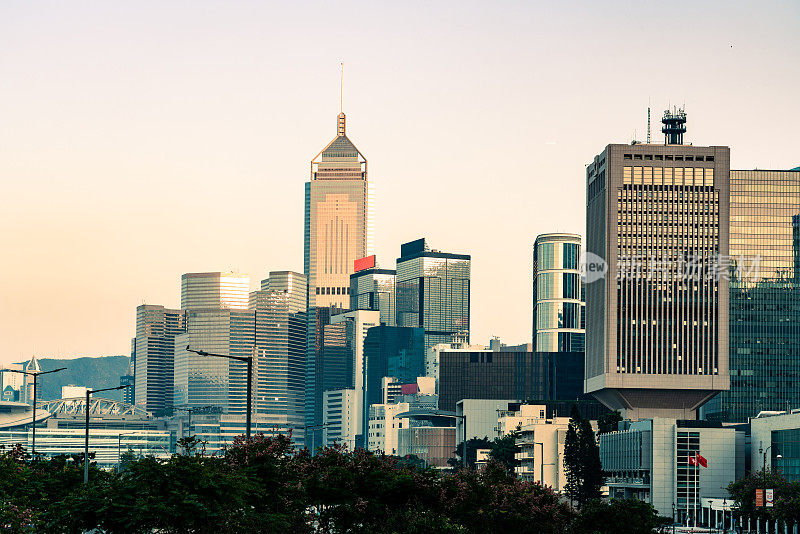 香港的摩天大楼