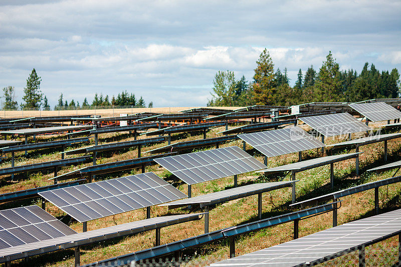 太阳能电池板可持续能源