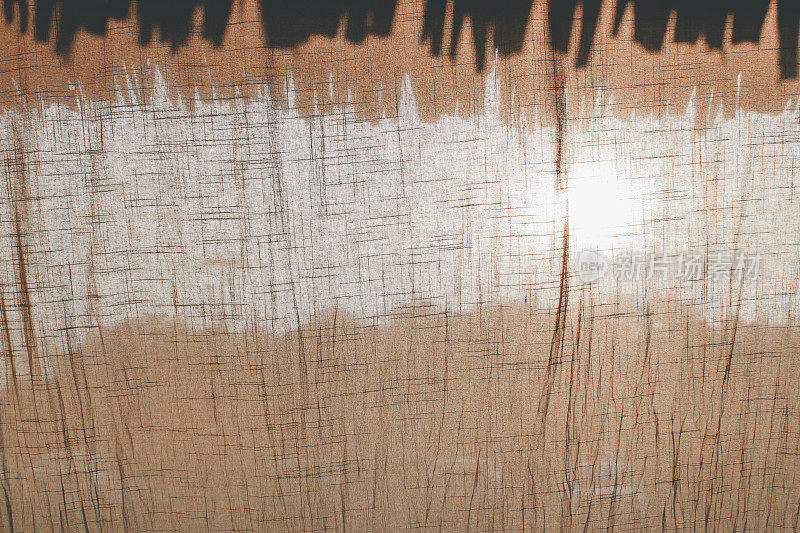 墙纸的艺术wale亚麻帆布。毯或窗帘的棉图案背景与复制空间的文字装饰。