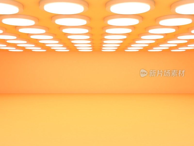 白色空旷明亮的房间