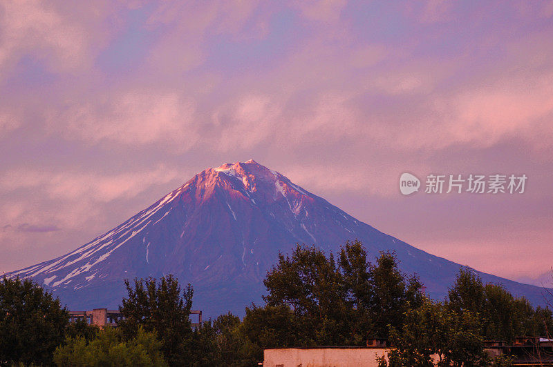 山景观堪察加半岛