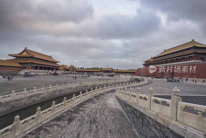 中国北京的紫禁城