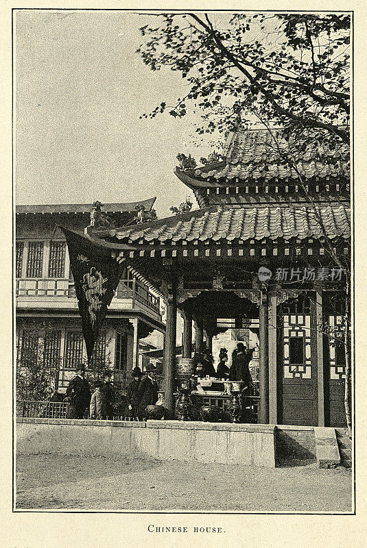 中国馆，1889年，巴黎，19世纪