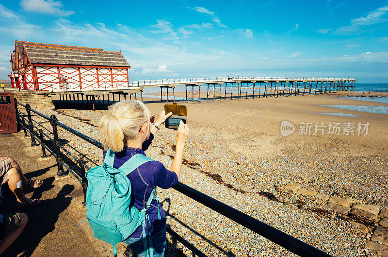 英国海边的Saltburn