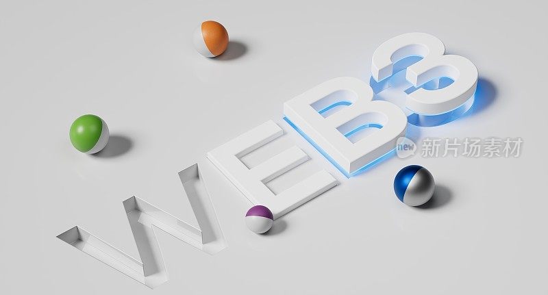 WEB3下一代万维网区块链技术具有去中心化信息、分布式社交网络