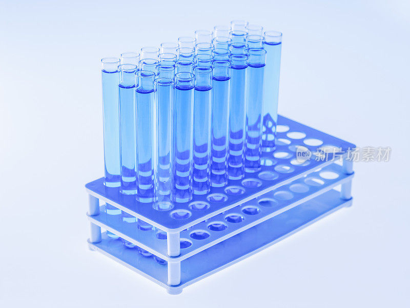 试管，科学实验室。