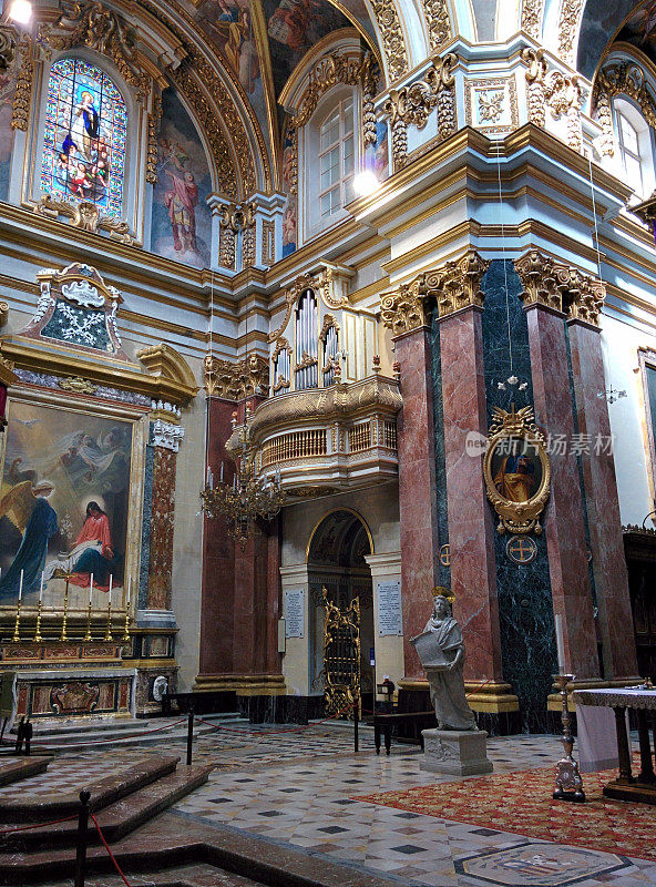 圣保罗大教堂，Mdina，马耳他