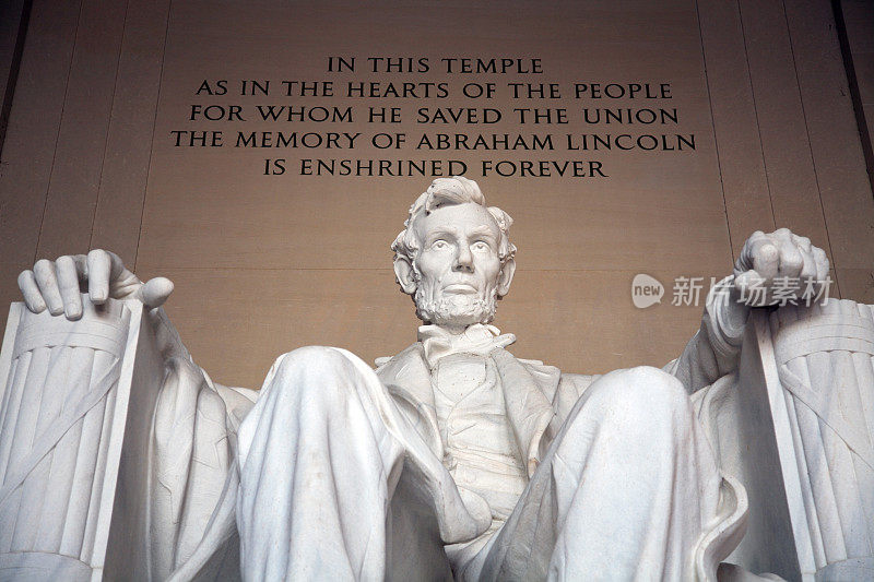 林肯纪念堂，华盛顿特区