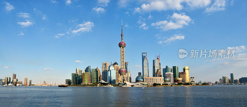 上海天际线全景