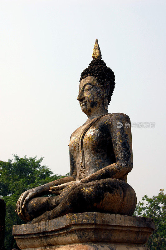 佛像，素可泰-泰国