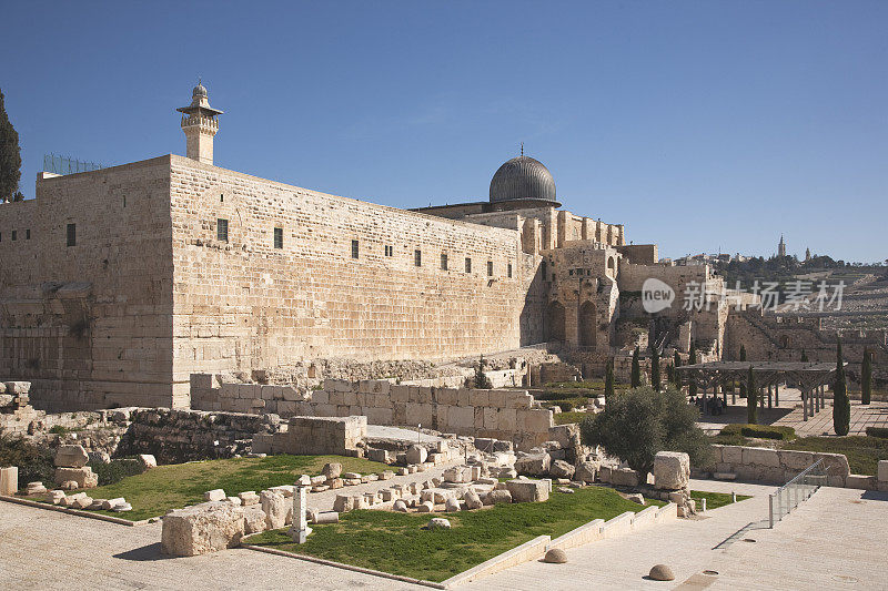 耶路撒冷老城区景观