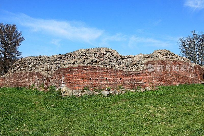 索堡城堡废墟，丹麦