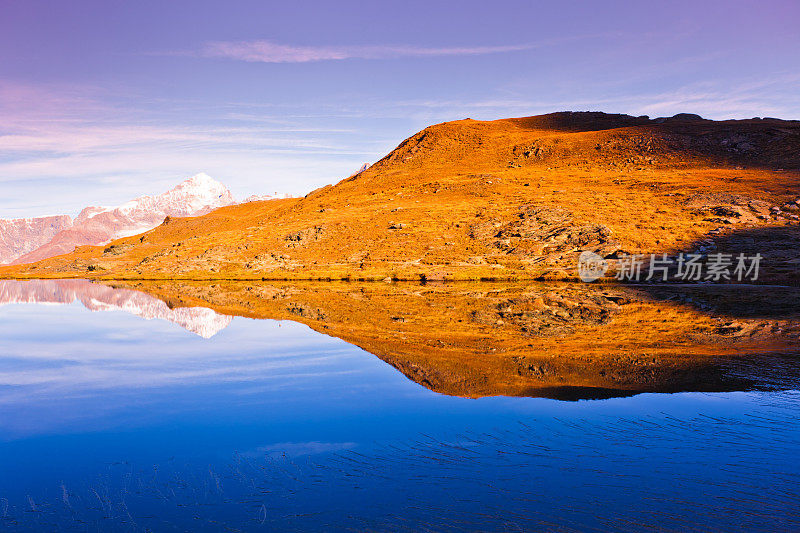 Riffelseeweg观点，Zermatt,Switzerland