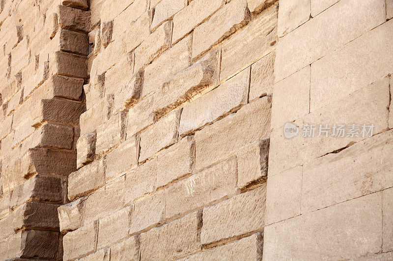 古埃及神庙的墙壁