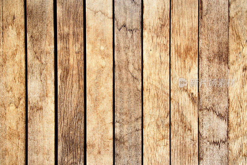 肮脏的旧阳台木板背景