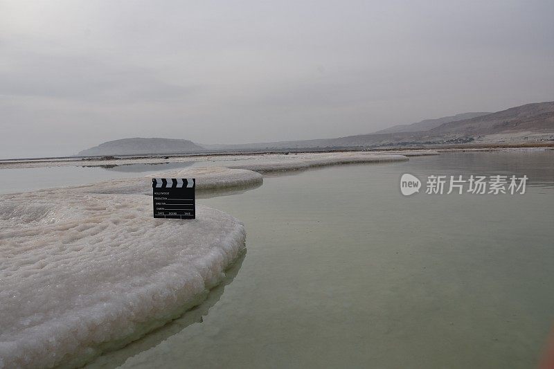 在以色列死海拍摄电影