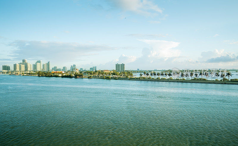 迈阿密城市景观，佛罗里达，美国