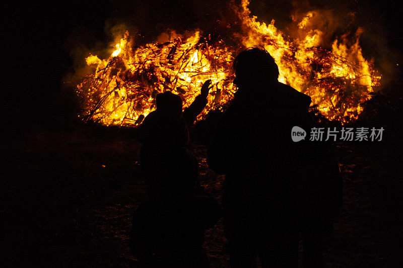 近距离观察大型伊斯特火