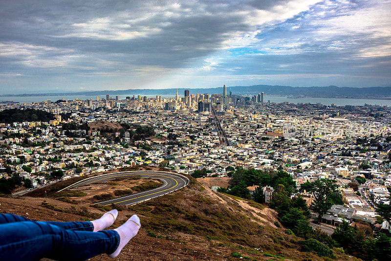 从双峰眺望旧金山