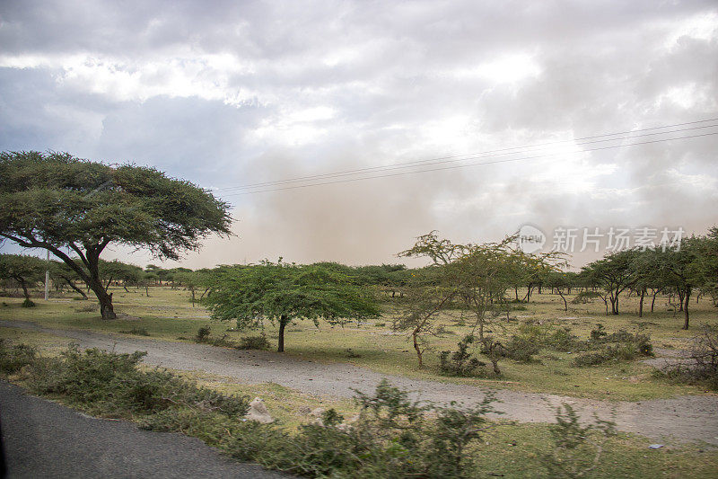 埃塞俄比亚:沙尘暴