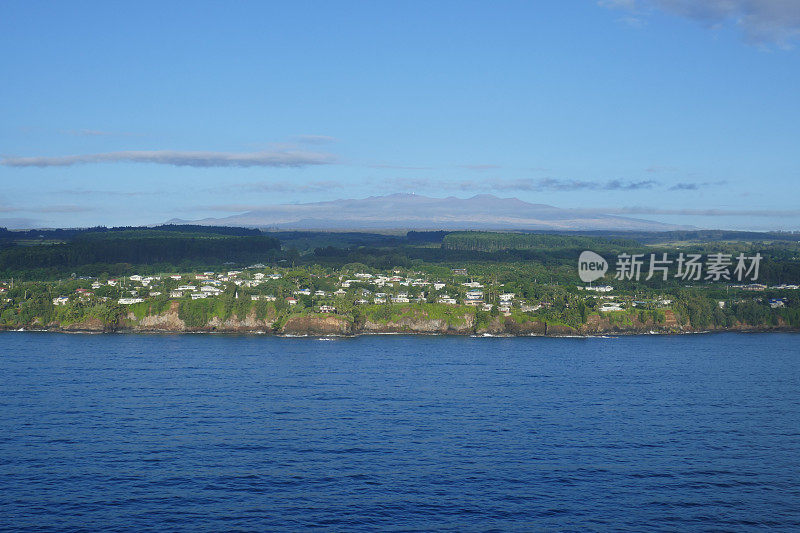 美国夏威夷希洛海岸线