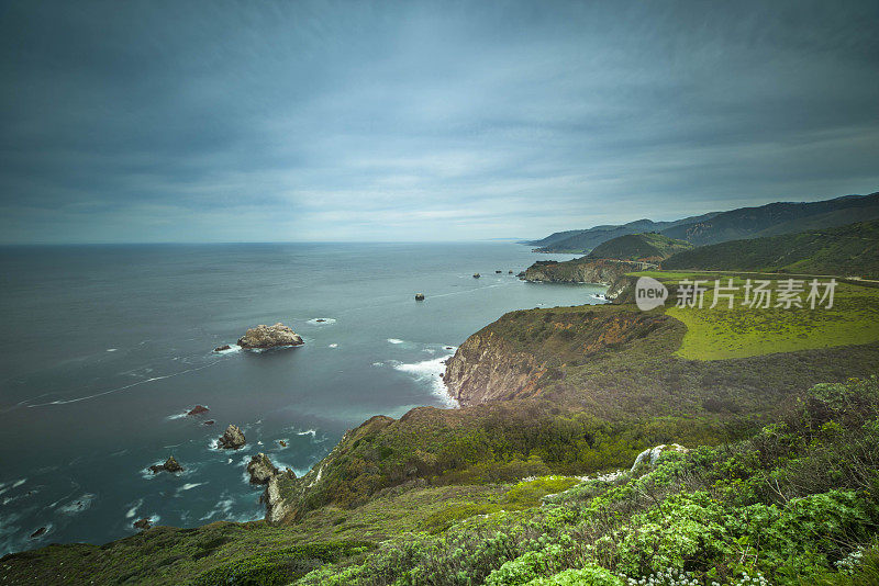 加州海岸海岸线