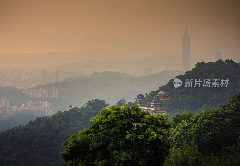 台北市猫空山上的赤南寺