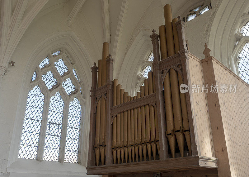 圣莫纳斯教堂的教堂风琴，法夫，苏格兰