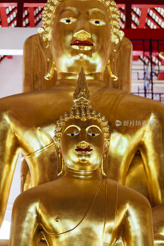 泰国清迈的宣德寺佛像