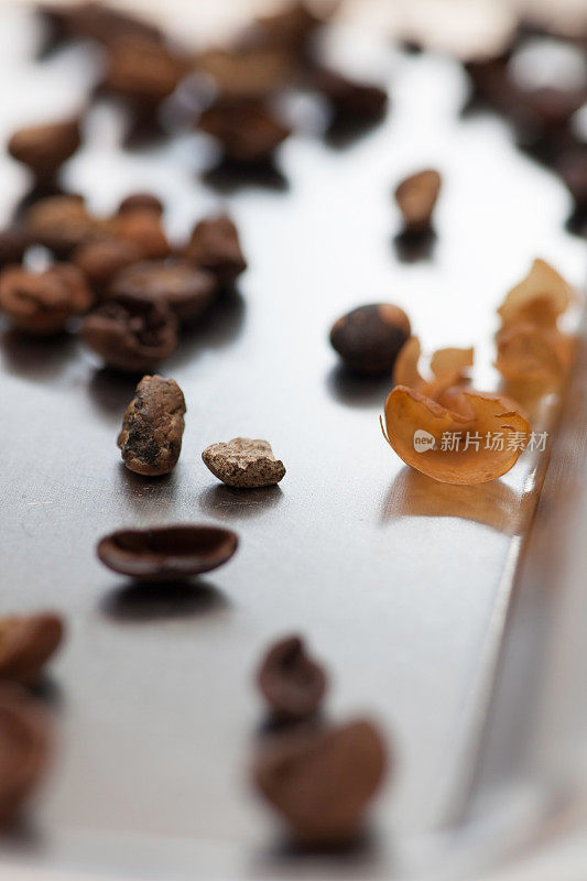 咖啡豆进行排序