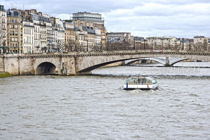 法国巴黎的塞纳河