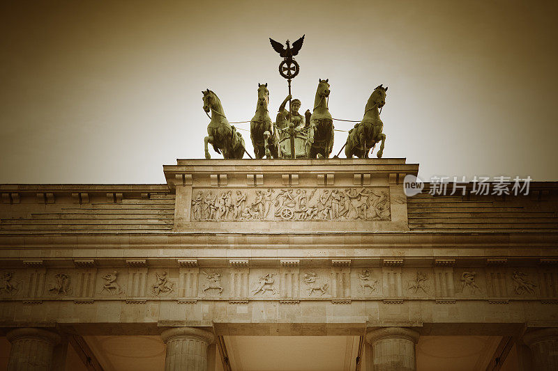德国柏林的布兰德堡门