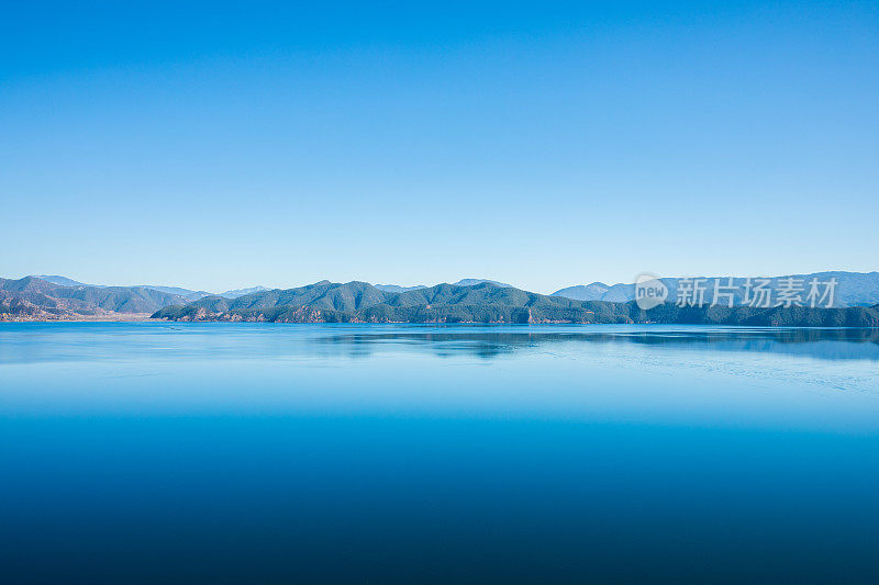 中国云南的泸沽湖