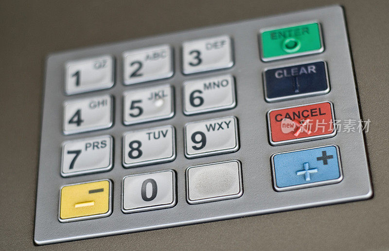 ATM键盘
