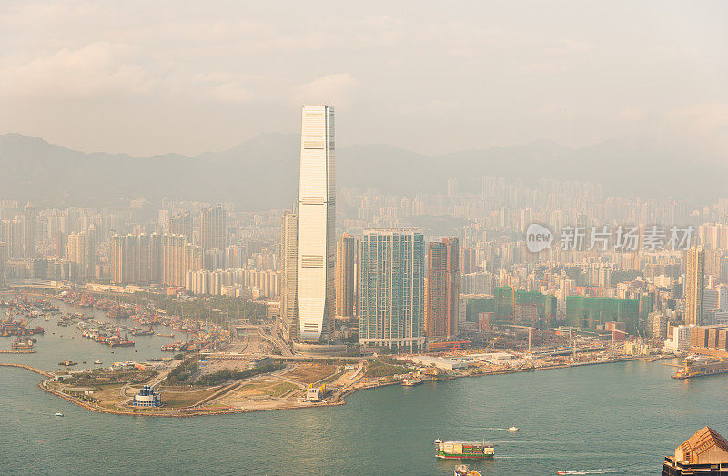 香港的天际线