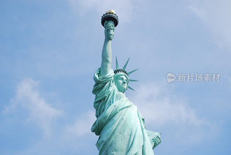 自由女神像，纽约。