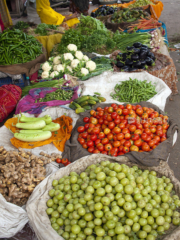 蔬菜市场、斋普尔